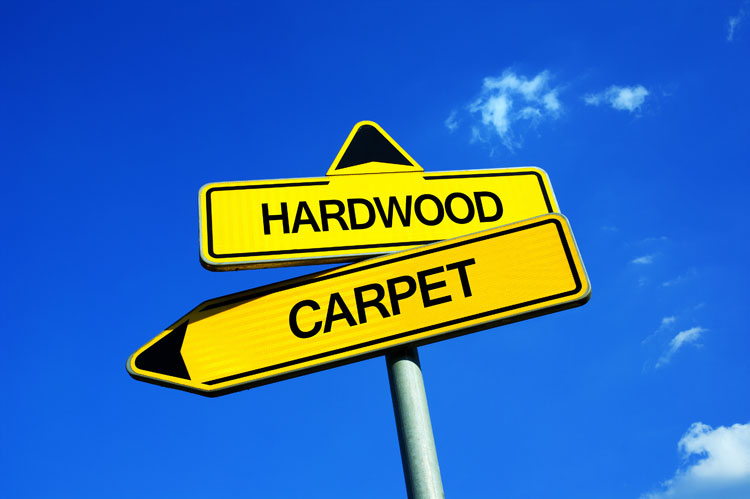 Clay Floors - Hardwood Vs. Carpeted Floors